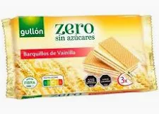 Barquillos de Vainilla Zero Gullon 180g